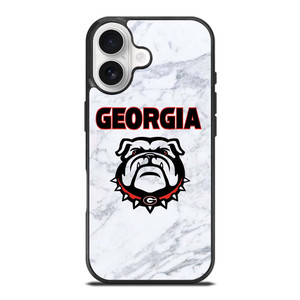 UGA GEORGIA BULLDOGS MARBLE LOGO iPhone 17 Case UGA GEORGIA BULLDOGS MARBLE LOGO iPhone 17 Case