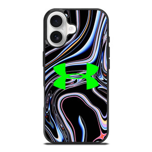UNDER ARMOUR LOGO LIQUID CHROME iPhone 17 Case UNDER ARMOUR LOGO LIQUID CHROME iPhone 17 Case