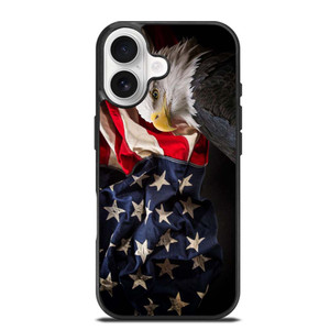 USA PATRIOTIC EAGLE FLAG 2 iPhone 17 Case
