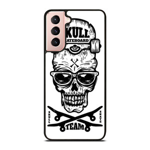 SKULL SKATEBOARD TEAM LOGO Samsung Galaxy S21 Case