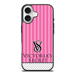 VICTORIA'S SECRET LOGO POLKADOT STRIPE iPhone 17 Case