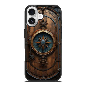 VINTAGE MAP COMPASS iPhone 17 Case