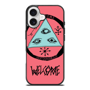 WELCOME SKATEBOARDS LOGO PINK iPhone 17 Case WELCOME SKATEBOARDS LOGO PINK iPhone 17 Case