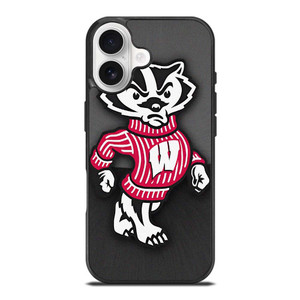 WISCONSIN BADGERS FOOTBALL MASCOT iPhone 17 Case WISCONSIN BADGERS FOOTBALL MASCOT iPhone 17 Case