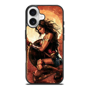 WONDER WOMAN SUPER HERO DC ART iPhone 17 Case
