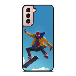 SPIDERMAN SKATE ON THE SKY Samsung Galaxy S21 Case