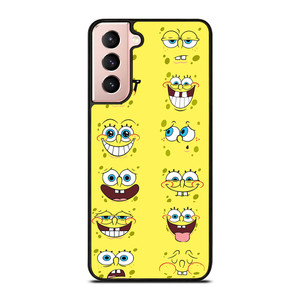SPONGE BOB MOOD FACE Samsung Galaxy S21 Case