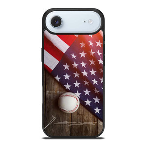 BASEBALL BALL AND FLAG iPhone Air Case