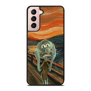 SQUIDWARD OIL PAINTING Samsung Galaxy S21 Case