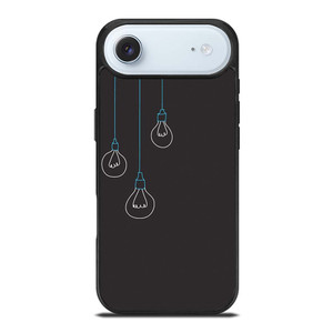 BLACK LIGHT BULBS MINIMALISTIC iPhone Air Case