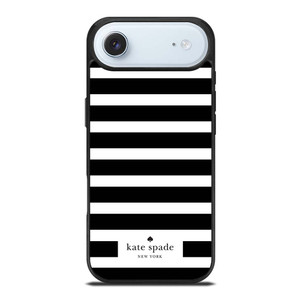 KATE SPADE NEW YORK BLACK WHITE STRIPES iPhone Air Case
