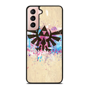 TRIFORCE SPLASH EMBLEM ART Samsung Galaxy S21 Case