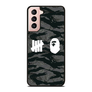 UNDEFEATED BAPE LOGO CAMO Samsung Galaxy S21 Case UNDEFEATED BAPE LOGO CAMO Samsung Galaxy S21 Case