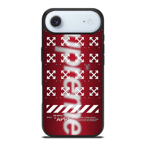 OFF WHITE X SUPREME LOGO BLUR iPhone Air Case OFF WHITE X SUPREME LOGO BLUR iPhone Air Case