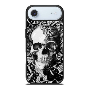 SKULL ON BLACK LACE iPhone Air Case SKULL ON BLACK LACE iPhone Air Case