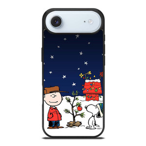 SNOOPY AND CHARLIE BROWN SNOW THE PEANUTS iPhone Air Case