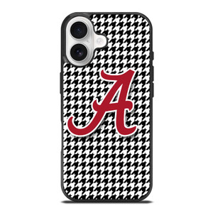 ALABAMA HOUNDSTOOTH CRIMSON TIDE iPhone 17 Case