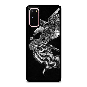 AMERICAN FLAG EAGLE SKETCH Samsung Galaxy S20 Case AMERICAN FLAG EAGLE SKETCH Samsung Galaxy S20 Case