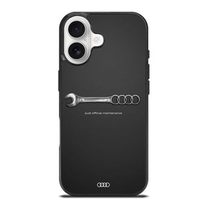 AUDI CAR LOGO OFFICIAL MAINTENANCE iPhone 17 Case