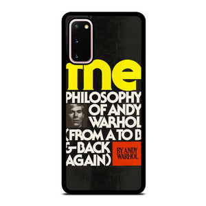 ANDI WARHOL Samsung Galaxy S20 Case ANDI WARHOL Samsung Galaxy S20 Case