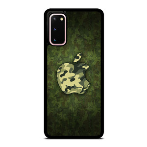 APPLE LOGO CAMO GREEN Samsung Galaxy S20 Case APPLE LOGO CAMO GREEN Samsung Galaxy S20 Case