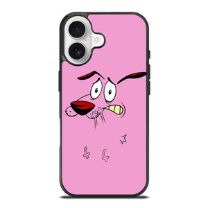 COURAGE THE COWARDLY DOG FACE iPhone 17 Case