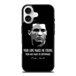 CRISTIANO RONALDO CR7 QUOTE iPhone 17 Case