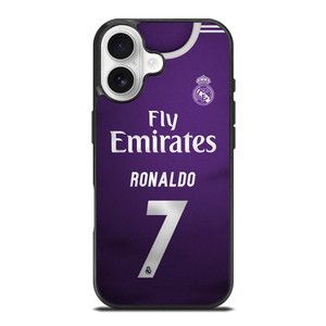 CRISTIANO RONALDO REAL MADRID JERSEY iPhone 17 Case