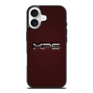 DELL XPS LOGO RED CARBON iPhone 17 Case