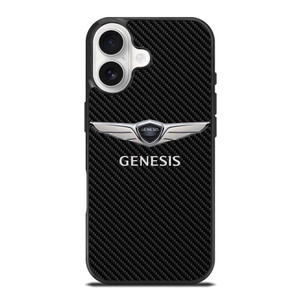 GENESIS CAR LOGO CARBON iPhone 17 Case
