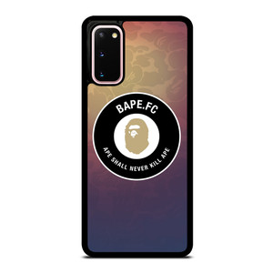 BAPE FC LOGO BADGE Samsung Galaxy S20 Case BAPE FC LOGO BADGE Samsung Galaxy S20 Case