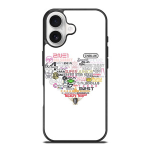 KPOP ALL BAND LOVE iPhone 17 Case