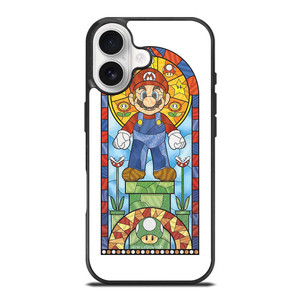 MARIO BROSS NINTENDO GLASS ART iPhone 17 Case