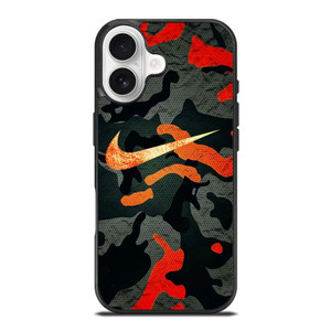 NIKE LOGO COLORFUL CAMO iPhone 17 Case