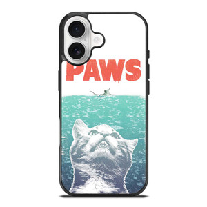 PAWS FUNNY JAWS CAT iPhone 17 Case