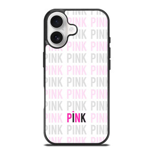 PINK VICTORIA'S SECRET LOGO iPhone 17 Case