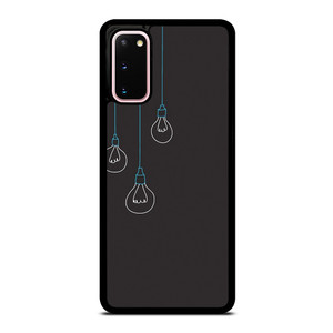 BLACK LIGHT BULBS MINIMALISTIC Samsung Galaxy S20 Case BLACK LIGHT BULBS MINIMALISTIC Samsung Galaxy S20 Case