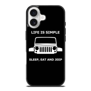 SLEEP EAT AND JEEP iPhone 17 Case