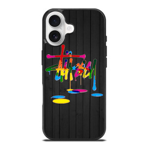STUSSY PAINT LOGO iPhone 17 Case