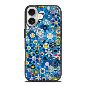 TAKASHI MURAKAMI FLOWERS BLUE iPhone 17 Case