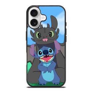 TRAIN YOUR DRAGON TOOTHLESS AND STITCH iPhone 17 Case