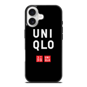 UNIQLO LOGO BLACK 2 iPhone 17 Case