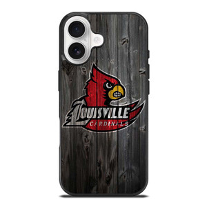 UNIVERSITY OF LOUISVILLE CARDINALS WOOD iPhone 17 Case