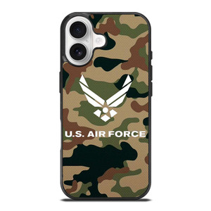 US AIR FORCE LOGO CAMO iPhone 17 Case