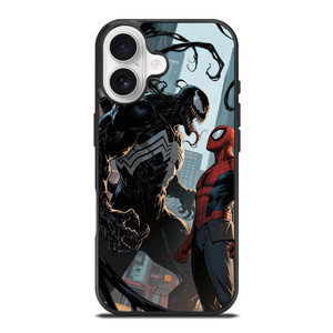 VENOM VS SPIDERMAN MARVEL ART iPhone 17 Case