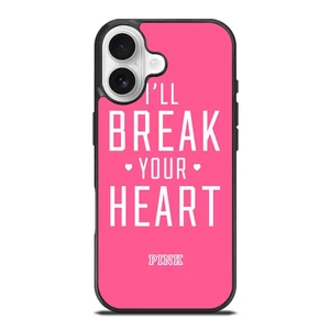 VICTORIA'S SECRET PINK I'LL BREAK YOUR HEART iPhone 17 Case
