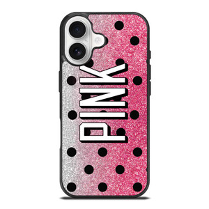 VICTORIA'S SECRET PINK LOGO SPARKLE iPhone 17 Case