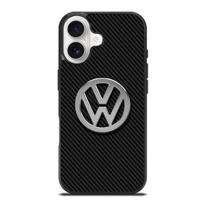 VW VOLKSWAGEN METAL CARBON LOGO iPhone 17 Case