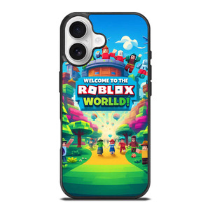 WELCOME TO ROBLOX WORLD iPhone 17 Case