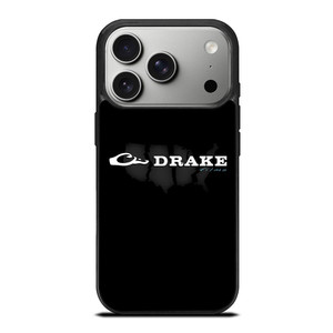 DRAKE WATERFOWL BLACK LOGO iPhone 17 Pro Case